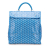 Goyard B Goyard Blue Coated Canvas Fabric Goyardine Saint Leger Backpack France