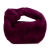 Bottega Veneta AB Bottega Veneta Purple Plum Fur Natural Material Mini Shearling Jodie Italy