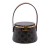 Celine AB Celine Brown Dark Brown Coated Canvas Fabric Triomphe Triomphe Nina Minaudiere Bag Italy
