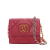 Chanel A Chanel Red Lambskin Leather Leather Quilted Lambskin Chanel 19 Card Holder On Chain France