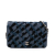 Chanel AB Chanel Blue Denim Denim Fabric and Velvet Wallet On Chain Italy