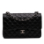 Chanel Classic Double Flap Jumbo Matelassè Caviar Leather Flap Handbag Black