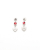 Gucci Dangling Silver Heart Earrings