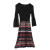 Nine West Robe en maille dans l'esprit Missoni XS