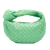 Bottega Veneta B Bottega Veneta Green Light Green Nappa Leather Leather Mini Nappa Intrecciato Jodie Italy