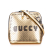 Gucci B Gucci Gold Calf Leather Mini skin Guccy Sega Crossbody Italy