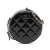 Chanel AB Chanel Black Patent Leather Leather Quilted Patent Round As Earth Crossbody Italy