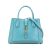 Gucci AB Gucci Blue Light Blue Calf Leather Medium skin Jackie 1961 Tote Italy
