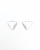 Saint Laurent Rhinestone Heart Hoop Earrings