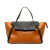 Celine B Celine Brown with Black Calf Leather MIni Bicolor Belt Bag Italy