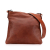Bottega Veneta B Bottega Veneta Brown Nappa Leather Leather Intrecciato Trimmed Nappa Crossbody Italy