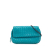 Bottega Veneta Blue Mini Nappa Intrecciato Expandable Chain Crossbody Italy