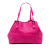 Bottega Veneta B Bottega Veneta Pink Hot Pink Nappa Leather Leather Large Nappa Intrecciato Cesta Tote Italy