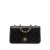Chanel B Chanel Black Lambskin Leather Leather Mini CC Quilted Lambskin Full Flap France