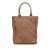 Bottega Veneta B Bottega Veneta Brown Calf Leather skin Intrecciato Paglia Tote Italy