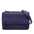 Bottega Veneta Purple Small Nappa Intrecciato Olimpia Shoulder Bag Italy