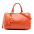 Prada B Prada Orange Calf Leather Vitello Shine Bauletto Satchel China