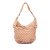 Saint Laurent B Saint Laurent Pink Salmon Calf Leather St Tropez Fish Scale Hobo Italy