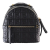 Fendi AB Fendi Black Nappa Leather Leather Mini Zucca Embossed Nappa By The Way Backpack Italy