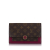 Louis Vuitton B Louis Vuitton Brown Monogram Canvas Canvas Monogram Flore Wallet On Chain France