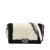 Chanel B Chanel White Ivory Fur Natural Material Old Medium Bicolor Shearling Boy Flap Italy