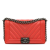 Chanel AB Chanel Red Indian Red Calf Leather Old Medium Chevron skin Boy Flap Italy