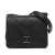 Chanel B Chanel Black Calf Leather Mini skin Propeller Flap Italy