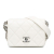 Chanel B Chanel White Lambskin Leather Leather Mini Quilted Lambskin Chain Rows Flap Italy