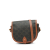 Celine B Celine Brown Dark Brown Coated Canvas Fabric Medium Triomphe Folco Crossbody Italy