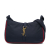 Saint Laurent B Saint Laurent Blue Navy Nylon Fabric Le 5 a 7 Shoulder Bag Italy