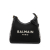Balmain AB Balmain Black Canvas Fabric B-Army 26 Shoulder Bag Italy