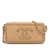 Chanel AB Chanel Brown Nude Calf Leather Caviar CC Filigree Crossbody Italy
