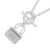Hermès AB Hermès Silver SV925 / Sterling Silver Metal Sterling Silver Amulettes Constance Bracelet Italy
