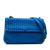 Bottega Veneta B Bottega Veneta Blue Nappa Leather Leather Medium Nappa Intrecciato Olimpia Shoulder Bag Italy