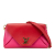 Louis Vuitton B Louis Vuitton Red with Purple Magenta Calf Leather Bicolor Love Note France