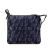 Fendi B Fendi Blue Dark Blue Denim Fabric Zucchino Crossbody Italy