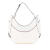 Gucci AB Gucci White Canvas Fabric GG Hobo Italy