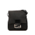 Fendi B Fendi Black Canvas Fabric Zucchino Crossbody Italy