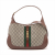 Gucci Jackie 1961 Medium Striped Canvas Hobo Shoulder Bag GG Supreme