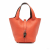 Hermès Picotin 18 Taurillon Clemence Leather Lock Bucket Handbag Orange