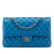 Chanel AB Chanel Blue Caviar Leather Leather Medium Classic Caviar Double Flap France