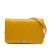 Chanel Boy Quilted Lambskin Leather Wallet on Chain Crossbody Yellow