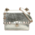 Fendi B Fendi Silver Calf Leather Small Scalloped Metallic skin Studded Pearl Kan I Crossbody Italy