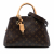 Louis Vuitton Montaigne BB Canvas Top-handle Handbag Monogram