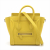 Celine Luggage Nano Drummed Calfskin Leather 2-Ways Tote Bag Yellow