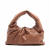 Bottega Veneta The Pouch Large Leather Hobo Bag Brown