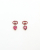Gucci Dangling Rhinestone Heart Earrings