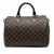 Louis Vuitton Speedy 30 Canvas Vintage Trunk Handbag Damier Ebene