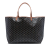 Goyard B Goyard Black Coated Canvas Fabric Goyardine Saint Louis GM France