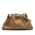 Bottega Veneta AB Bottega Veneta Brown Lambskin Leather Leather Lambskin The Mini Pouch Crossbody Italy